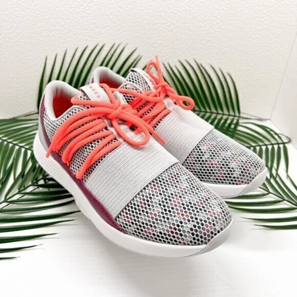 Under Armour Women's Breathe 3019973-105 Gray Running Shoes Sneakers Size 8